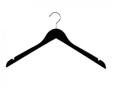 Galge utan byxslå, svart