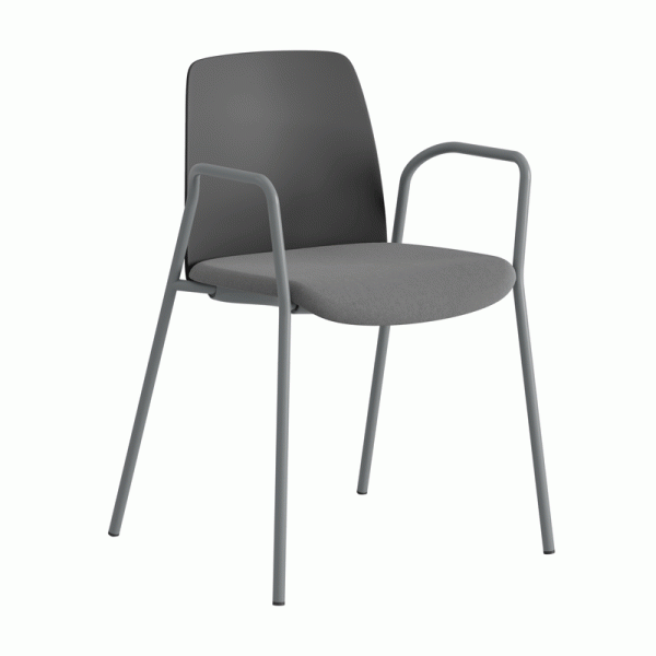 Choice Conference Chair Armrests and Fabric Seat