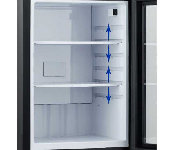 Redditch 40L Minibar Tyst Termoelektrisk (Glas Dörr)