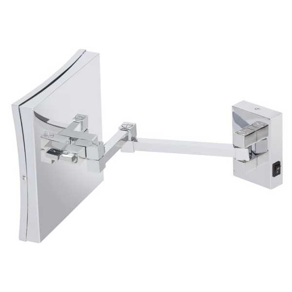 Wall-mounted Mirror with LED Square