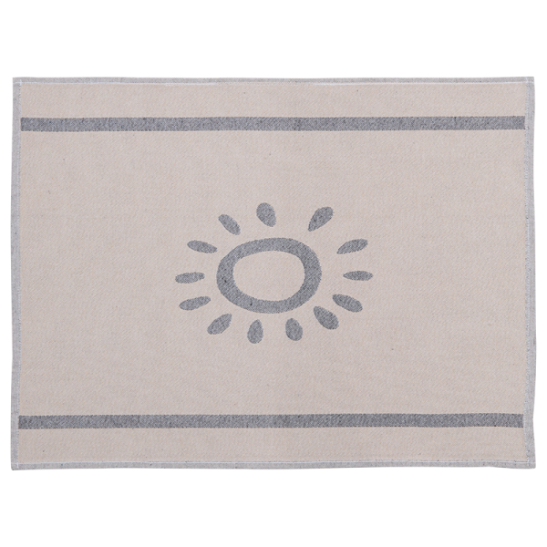 Bastusittunderlag Grå 45 x 50 cm