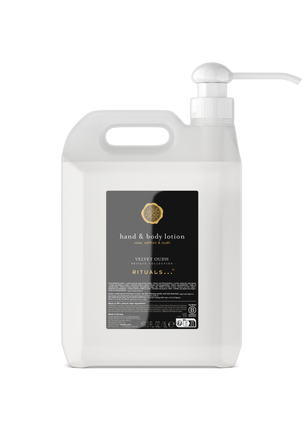 The Rital of Velvet Oudh Hand & Body Lotion Refill 5000ml