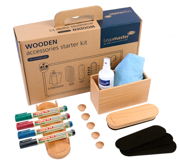 Wooden Whiteboard Starter Kit