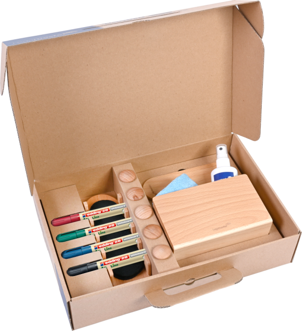 Wooden Whiteboard Starter Kit