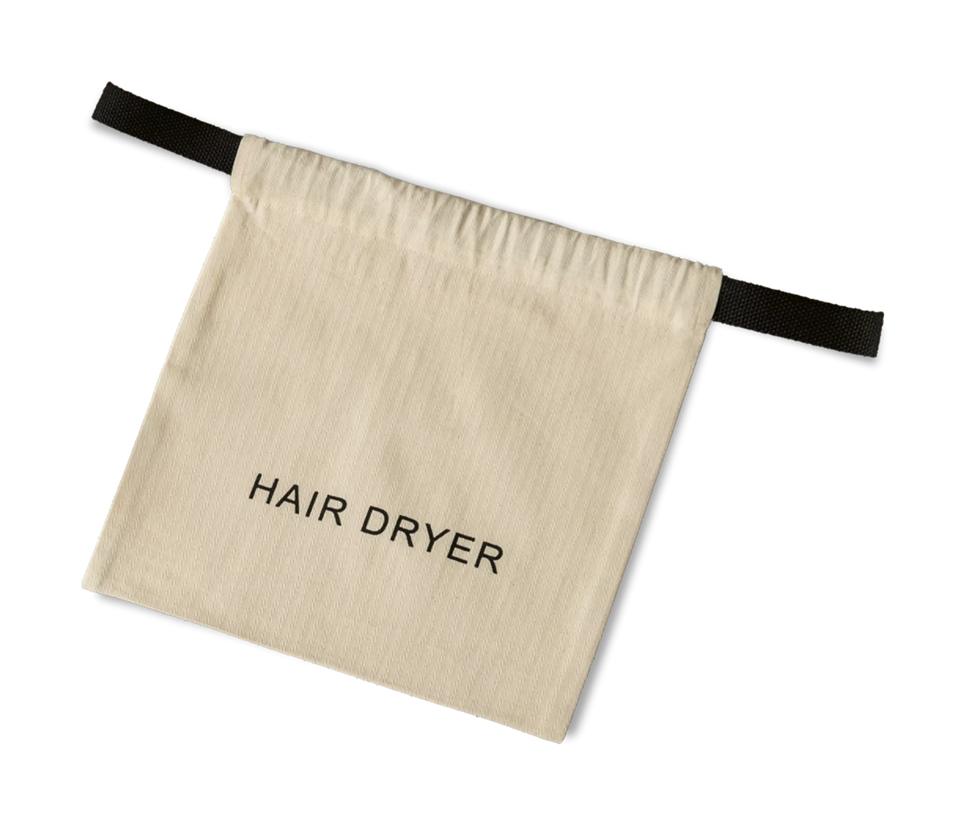 Sustainable Hair Dryer Bag - Natural