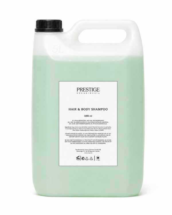 Prestige Hair & Body Shampoo 5L - Bra Miljöval